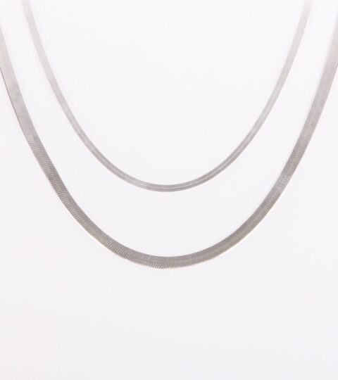 Silver Brene Necklace