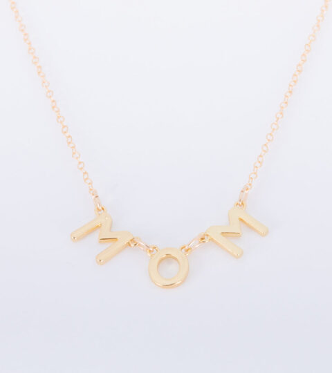 Mom Letter Necklace